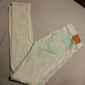 Mint skinny jeans